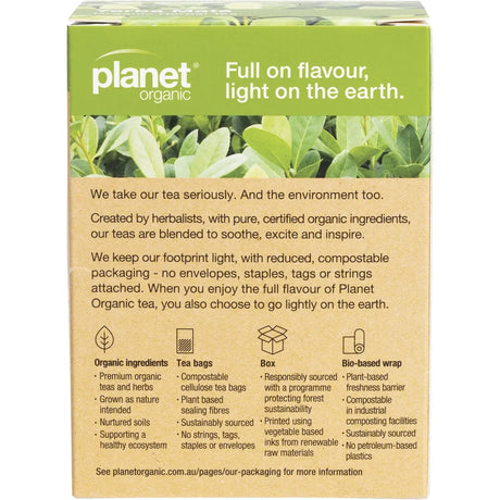 Planet Organic Organic Herbal Tea Yerba Mate x 25 Tea Bags