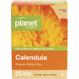 Planet Organic Organic Herbal Tea Calendula x 25 Tea Bags