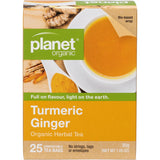 Planet Organic Organic Turmeric Ginger Tea x 25 Tea Bags