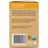 Planet Organic Organic Turmeric Ginger Tea x 25 Tea Bags