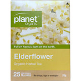 Planet Organic Organic Elderflower Herbal Tea x 25 Tea Bags