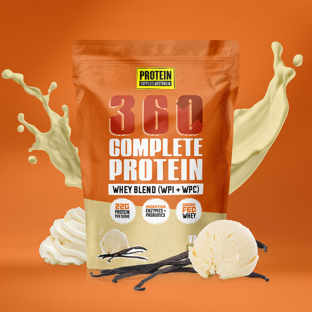 Protein Supplies Australia 360 Whey Vanilla 1kg