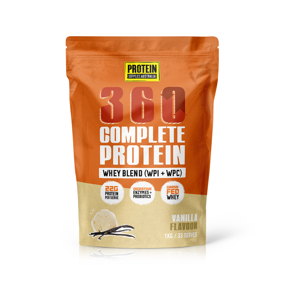Protein Supplies Australia 360 Whey Vanilla 1kg