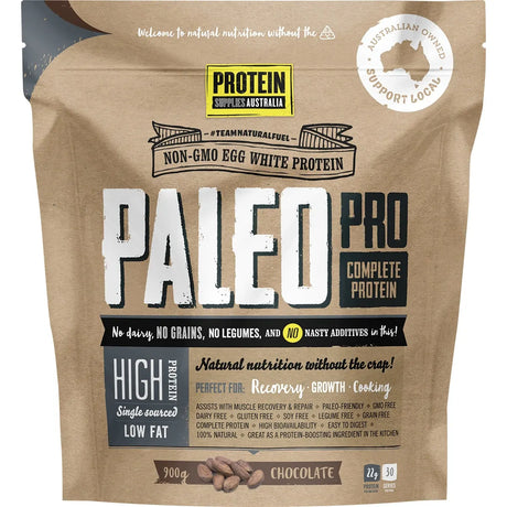 Protein Supplies Australia Paleo Egg White Protein Chocolate