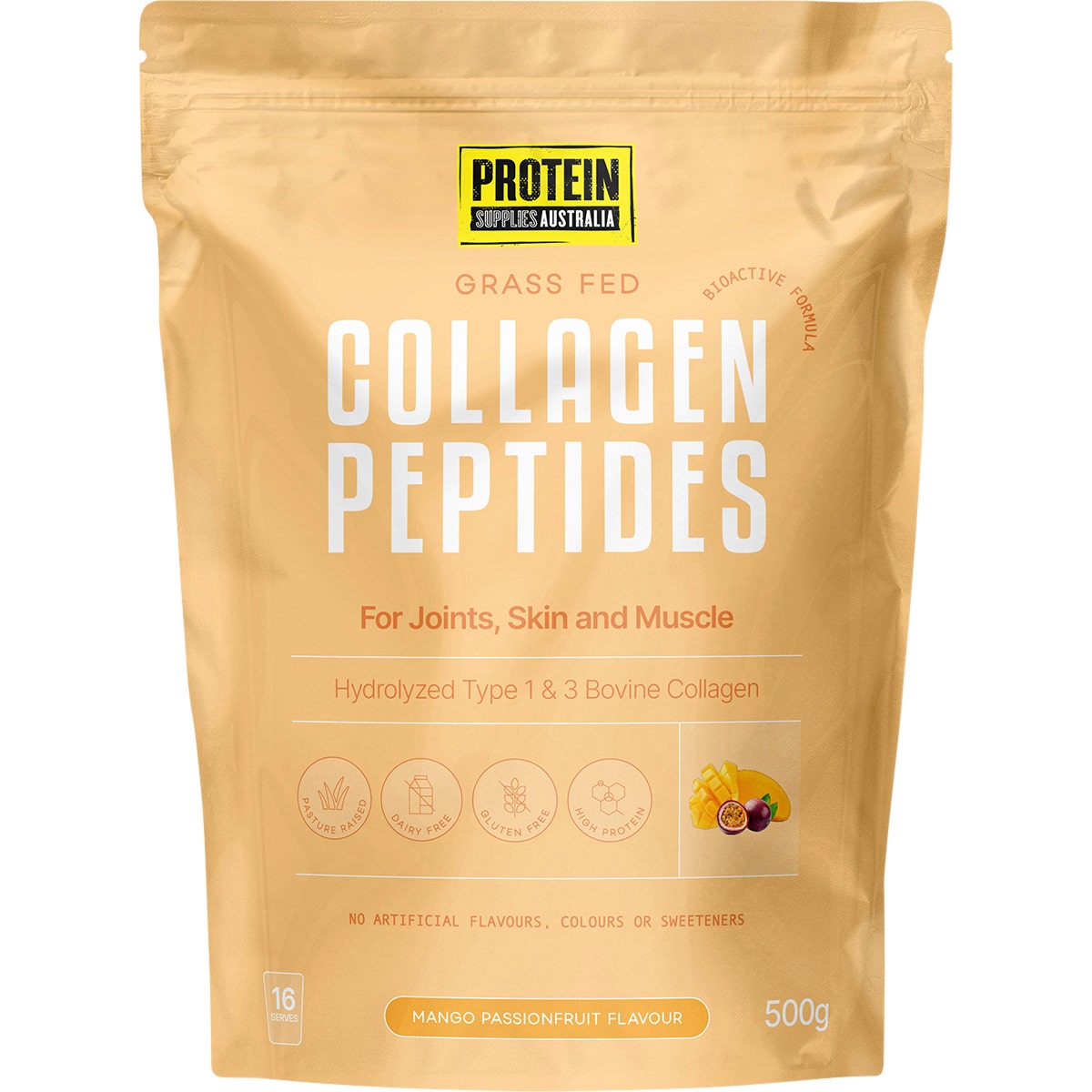 Protein Supplies Australia Collagen Peptides Mango Passionfruit