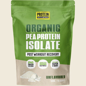 Protein Supplies Australia Pure Pea Protein Isolate 500g – front product image