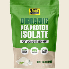 Protein Supplies Australia Pure Pea Protein Isolate 1kg – front product image
