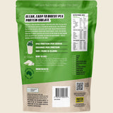 Protein Supplies Australia Pure Pea Protein Isolate 1kg – back packaging
