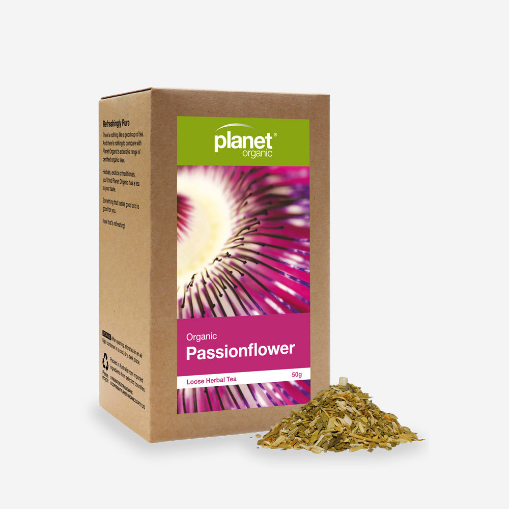 Planet Organic Tea Passionflower Loose Leaf 50g