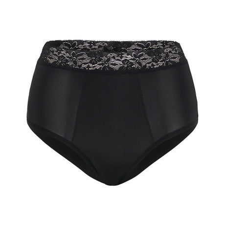 Pelvi Leakproof Underwear Full Brief Black XXL Single Front