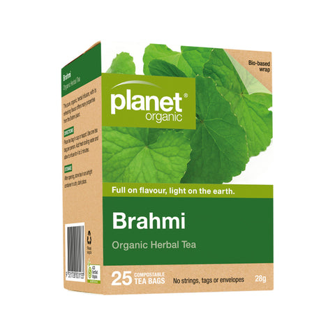 Planet Organic Organic Herbal Tea Brahmi x 25 Tea Bags