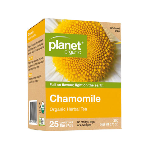 Planet Organic Organic Herbal Tea Chamomile x 25 Tea Bags