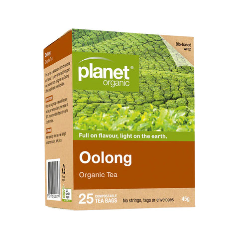 Planet Organic Organic Tea Oolong x 25 Tea Bags