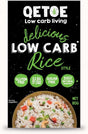 Qetoe Low Carb Rice Gluten Free 80g Front