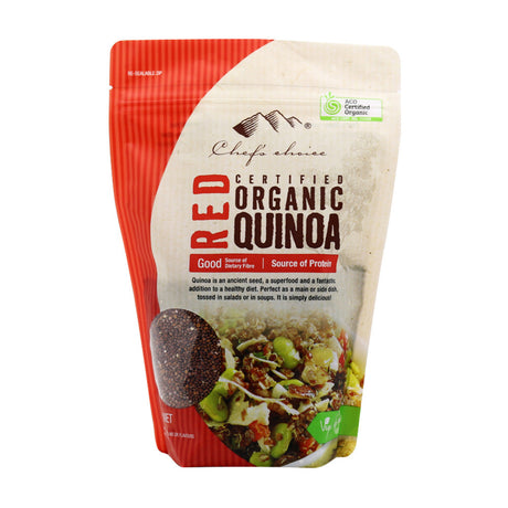 Chef's Choice Organic Red Quinoa 500g