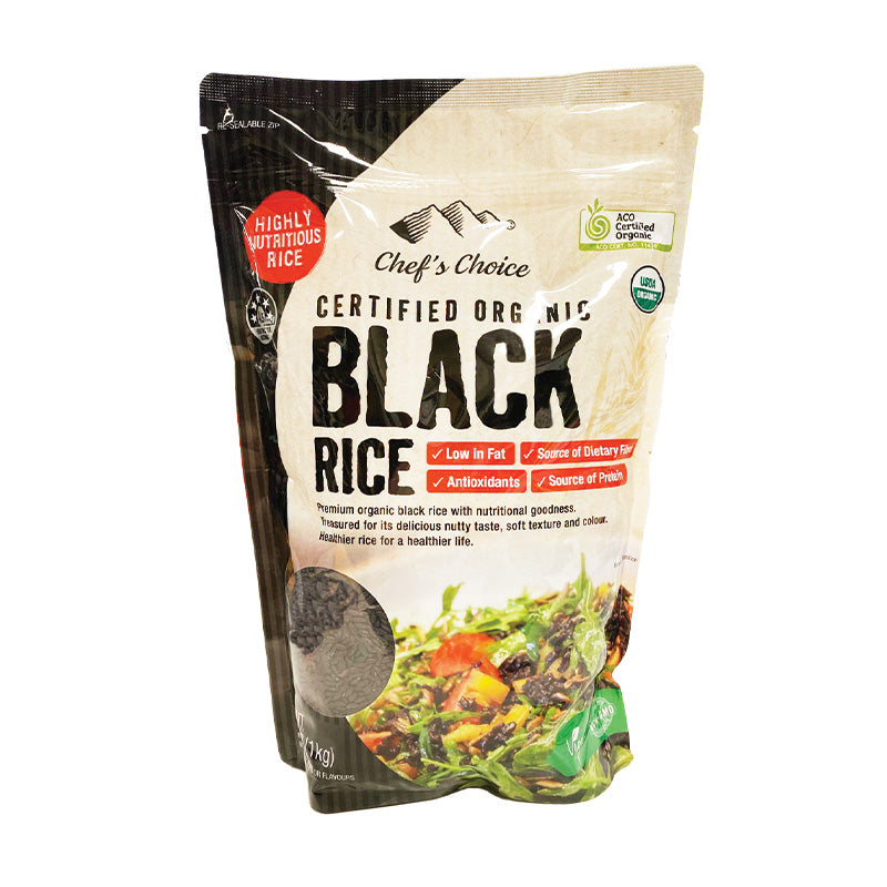 Chef's Choice Organic Black Rice 1kg