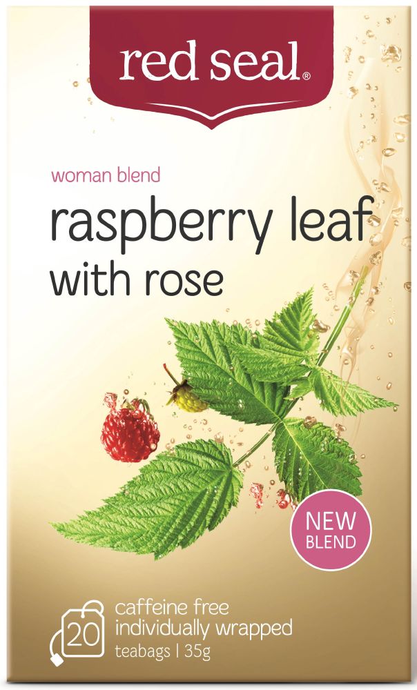 Red Seal Raspberry Leaf Tea with Rose