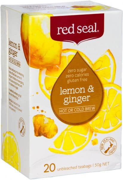 Red Seal (Hot & Cold Brew) Lemon & Ginger