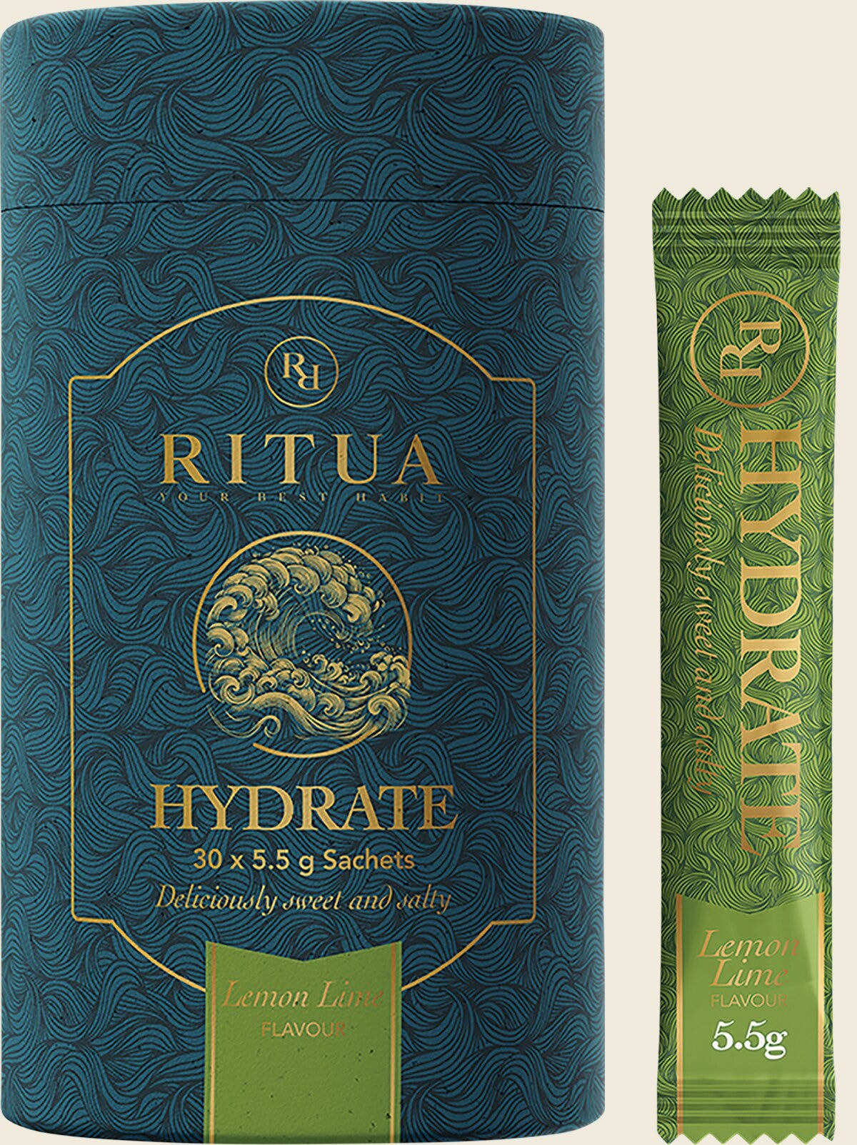 Ritua HYDRATE Lemon Lime 30 Sachets x 5.5g