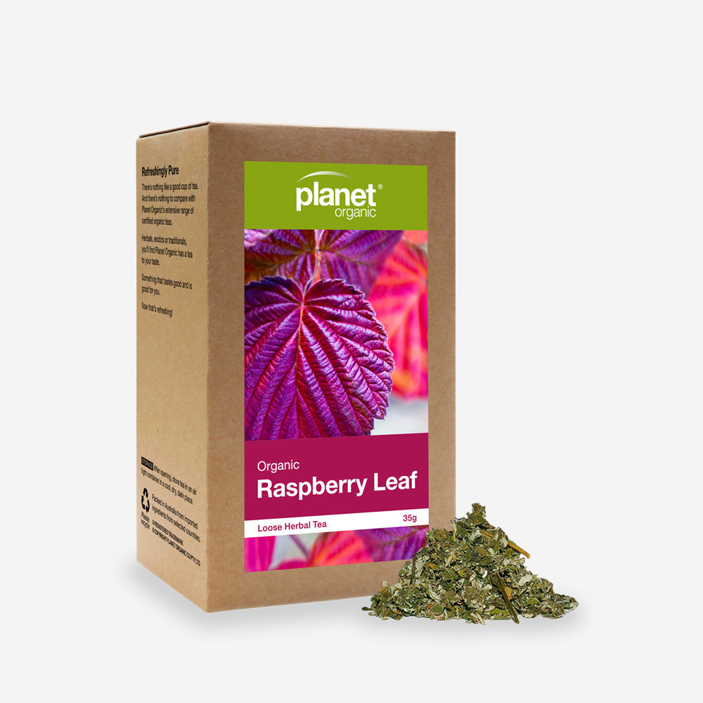Planet Organic Tea Raspberry Leaf Loose Leaf 35g