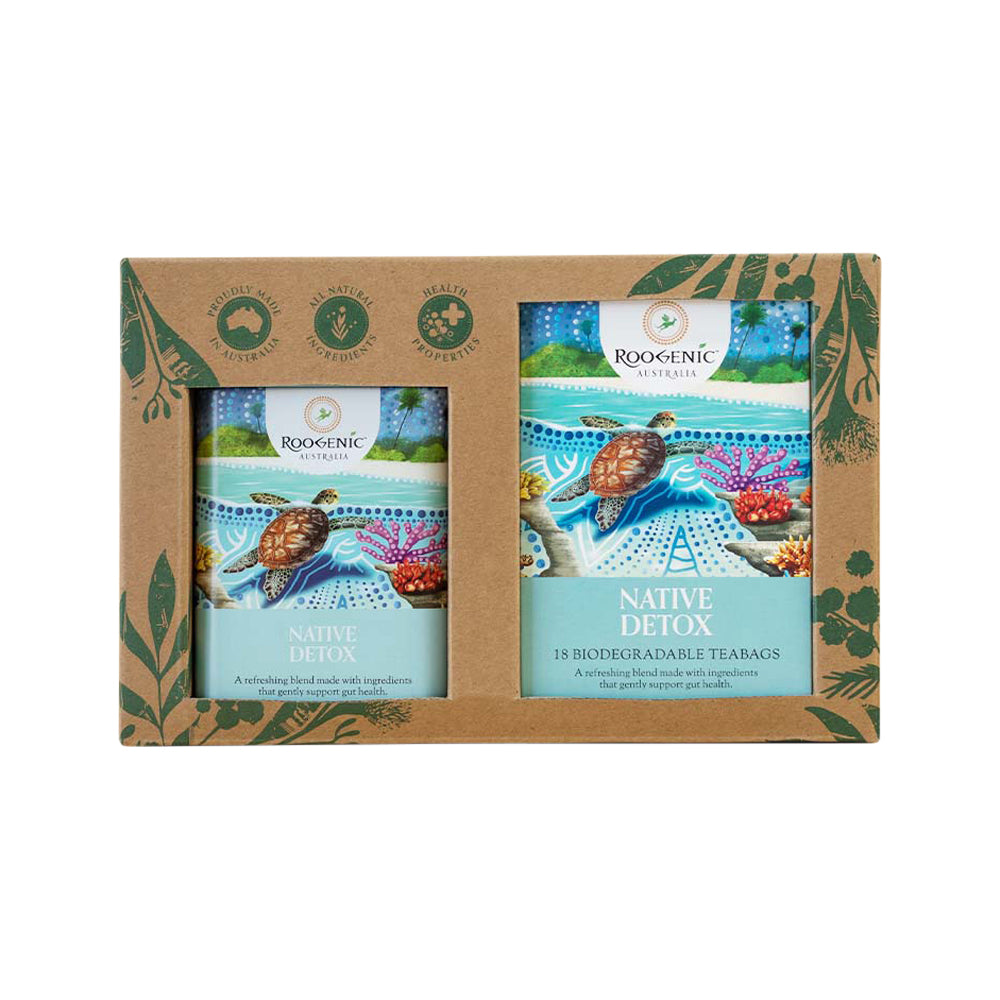Roogenic Australia Detox x 18 Tea Bags with Detox Tin