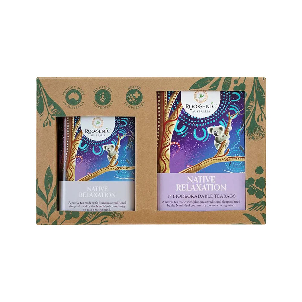 Roogenic Australia Relaxation x 18 Tea Bags with Relaxation Tin