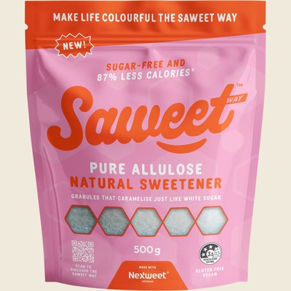 Saweet Way Pure Allulose Natural Sweetener Granules 500g Front