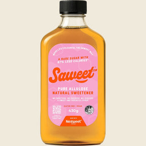 Saweet Way Pure Allulose Natural Sweetener Syrup 430g Front