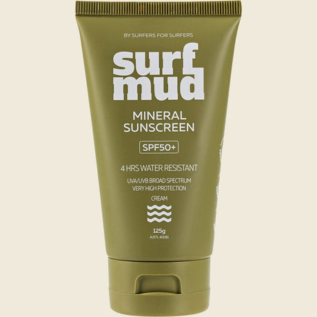 Surfmud Mineral Sunscreen Spf 50+ 125g Front