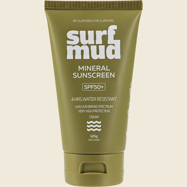 Surfmud Mineral Sunscreen Spf 50+ 125g Front