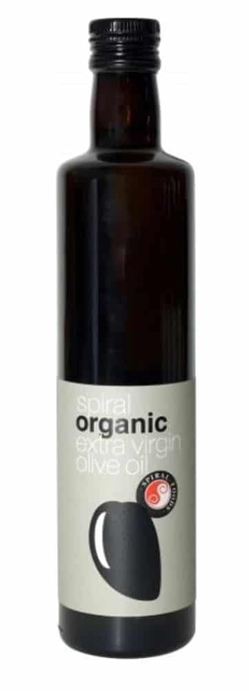 Spiral Organic Extra Virgin Olive Oil (Spain) Gluten Free 500ml Front