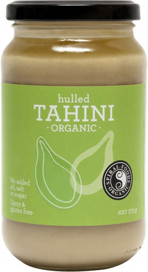 Spiral Organic Hulled Tahini Gluten Free 375g Front