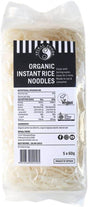 Spiral Organic Instant Rice Noodles Gluten Free 5x60g Front