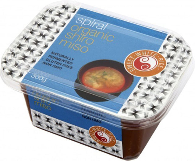 Spiral Organic Shiro Miso Gluten Free 300g Front