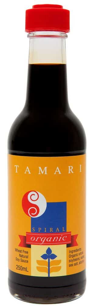 Spiral Organic Tamari Sauce Gluten Free 250ml Front