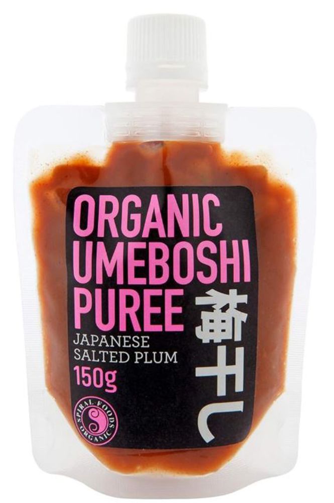 Spiral Organic Umeboshi Puree Gluten Free 150g Front