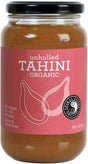 Spiral Organic Unhulled Tahini Gluten Free Glass 375g Front