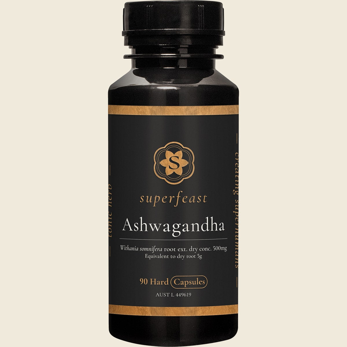 Superfeast Ashwagandha 90 Caps Front