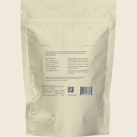 Superfeast Chaga 1kg Back