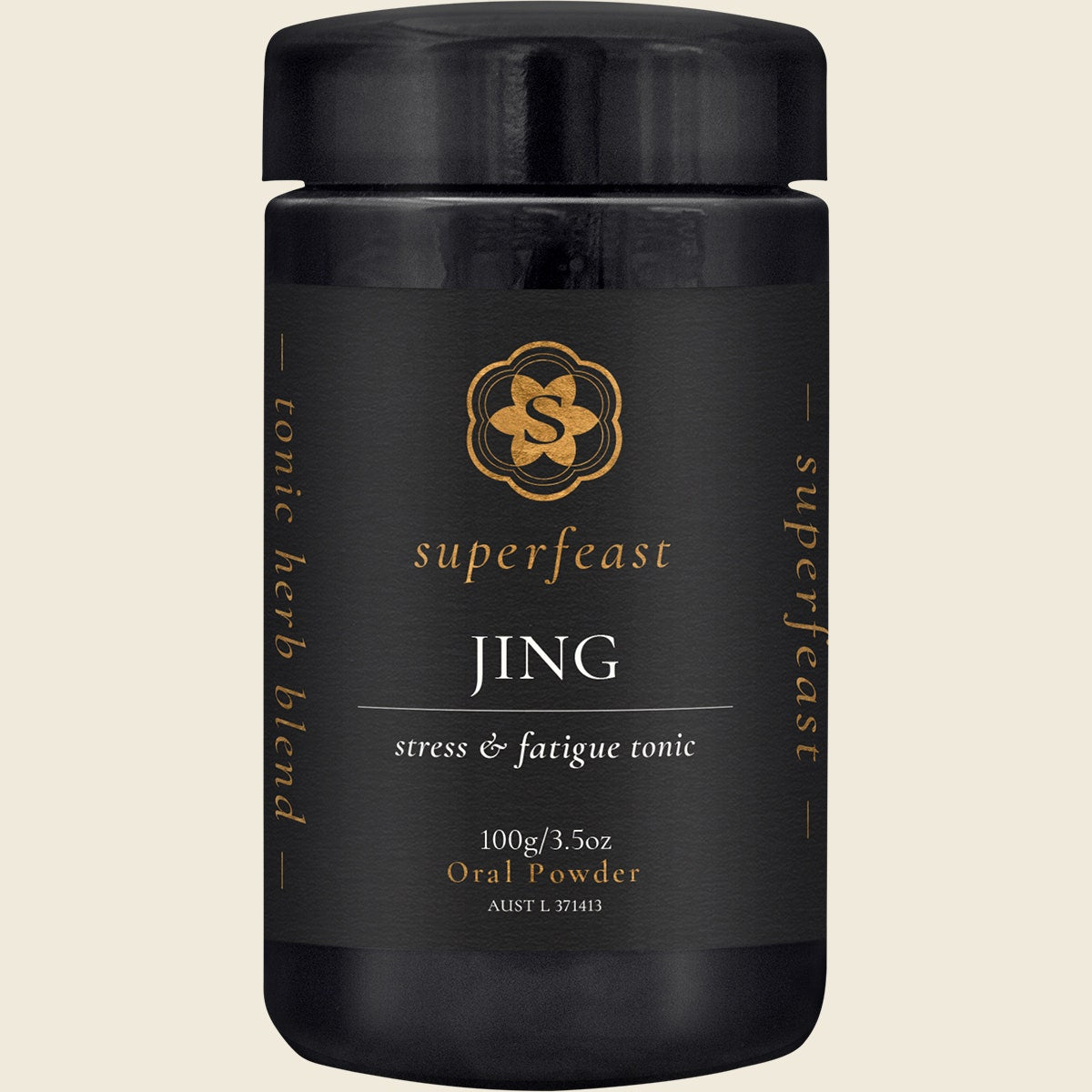 Superfeast Jing Stress & Fatigue Tonic 100g Front