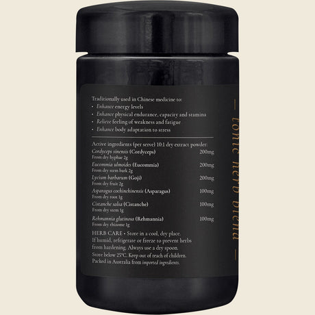Superfeast Jing Stress & Fatigue Tonic 100g Left Side