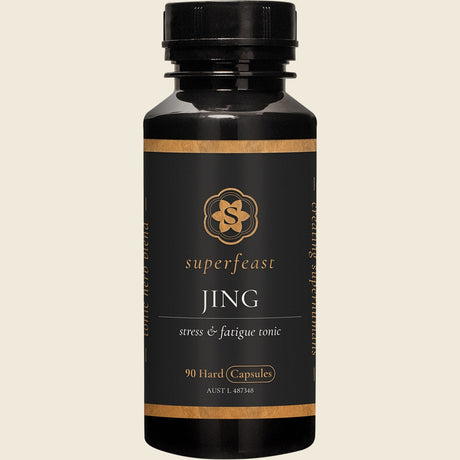 Superfeast Jing Stress & Fatigue Tonic 90 Caps Front