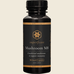 Superfeast Mushroom M8 Capsules 90 Caps Front