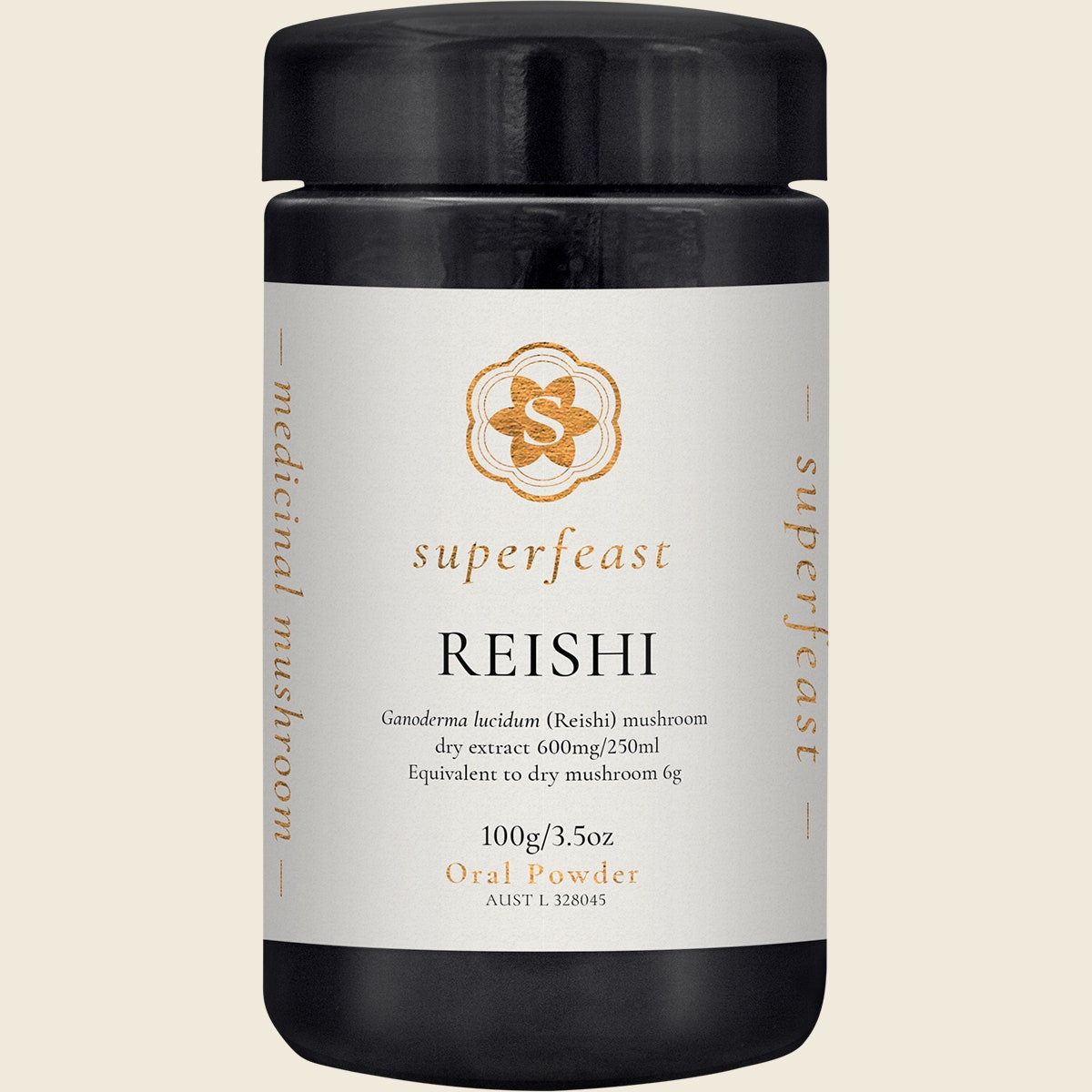 Superfeast Reishi 100g Front