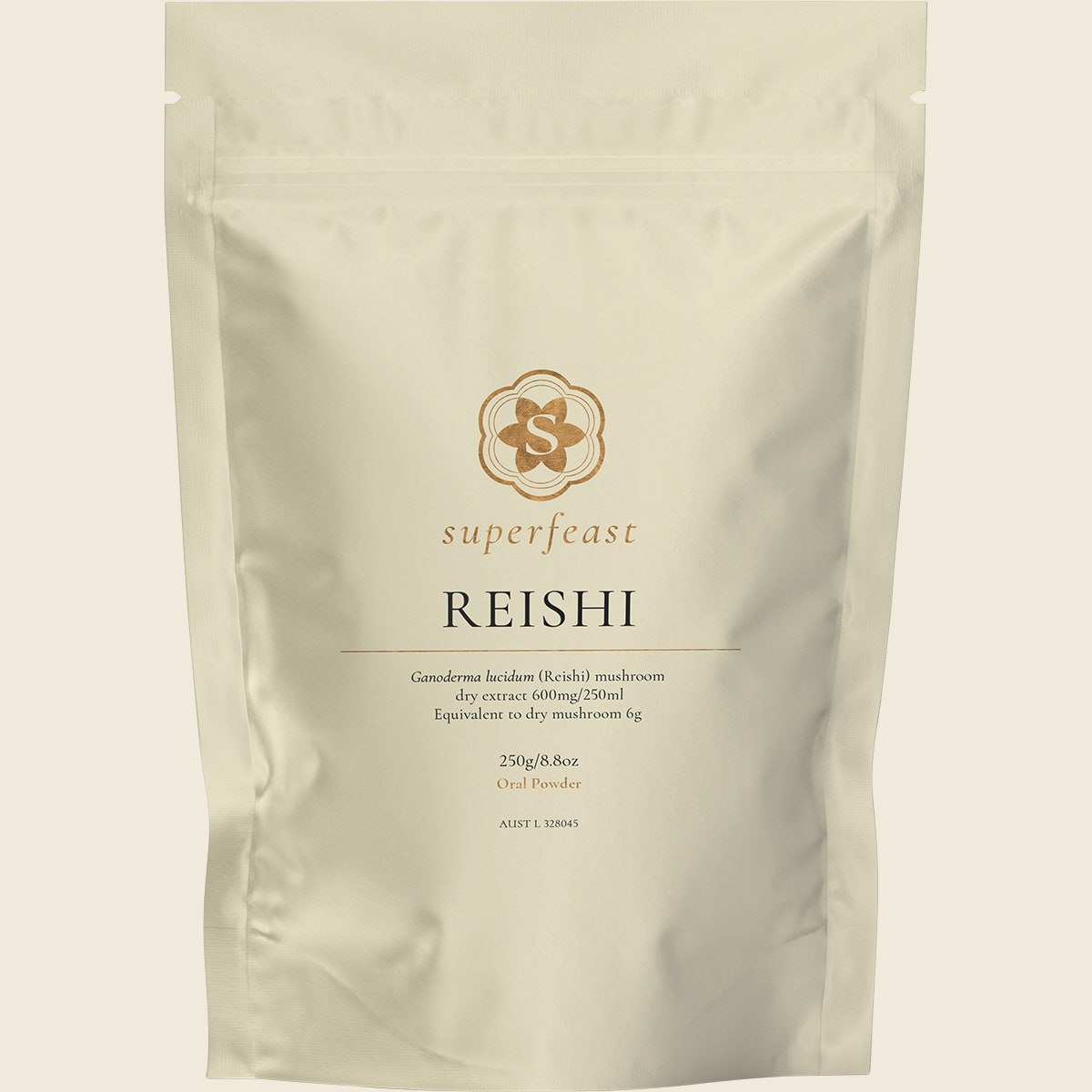 Superfeast Reishi 250g Front