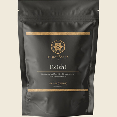 Superfeast Reishi 240 Caps Front