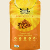 Sol Organics Golden Milk Turmeric Latte Organic Spice Blend 100g