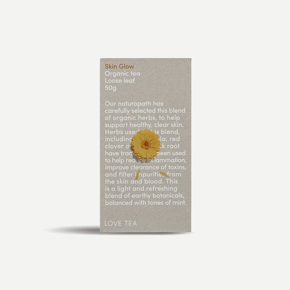 Love Tea Organic Skin Glow Tea Loose Leaf 50g