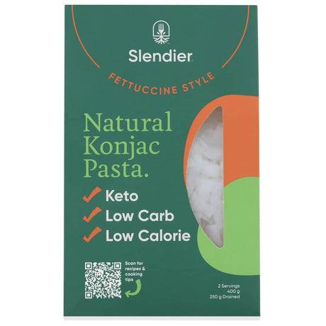 Slendier Konjac Fettuccine Style Gluten Free 400gFront