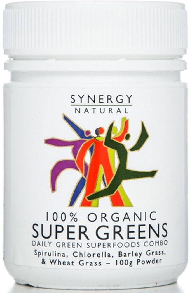 Synergy Organic Natural Super Greens 100g